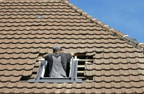 Pose de velux à Gorges